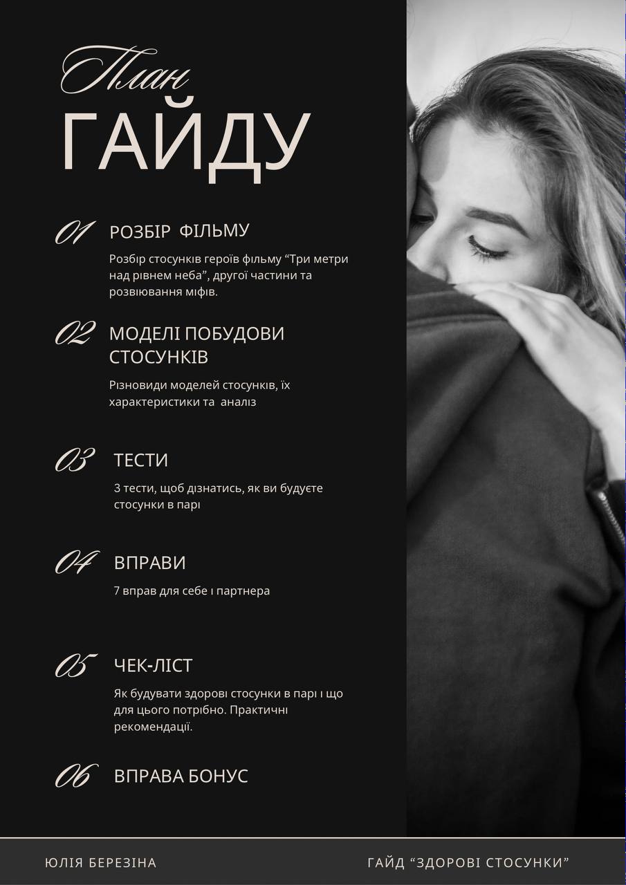 Гайд — Здорові стосунки 1